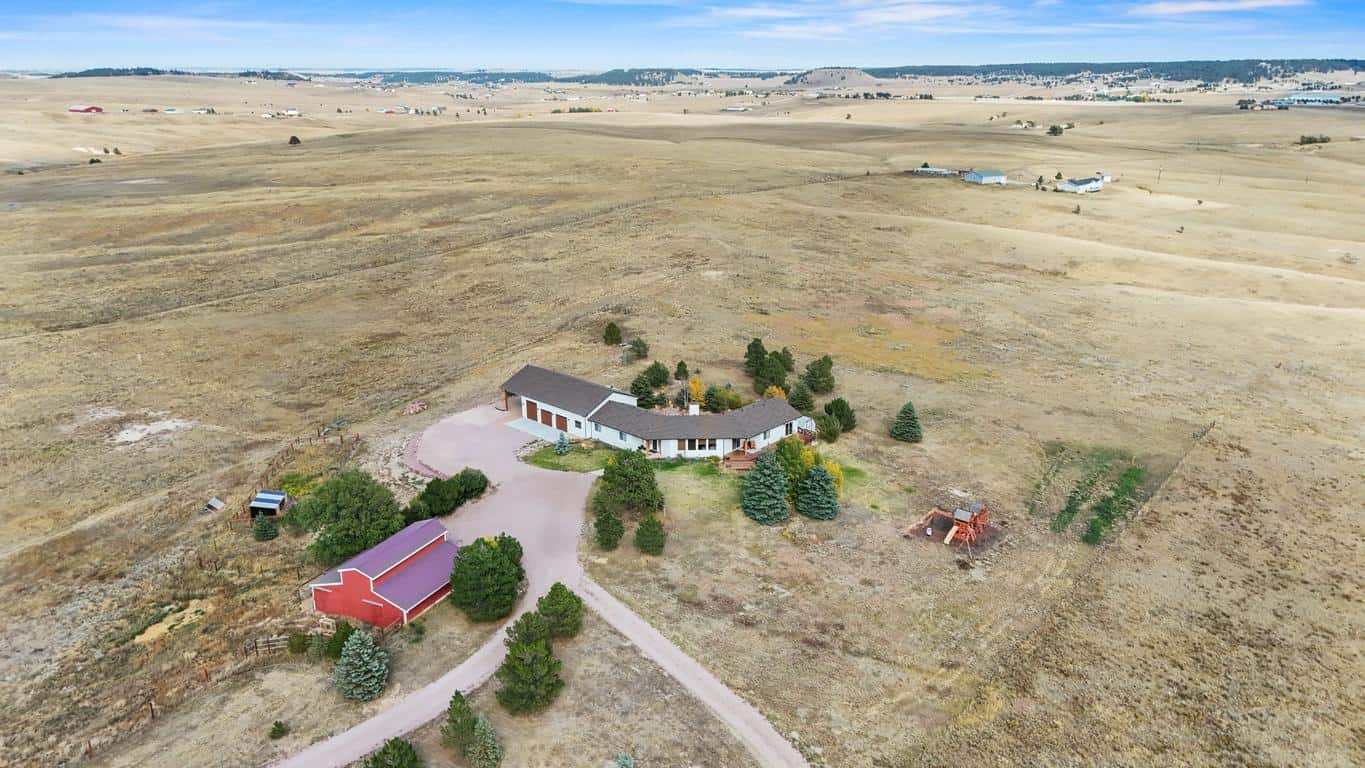 Home Addition for Garage with Aerial View with landscape