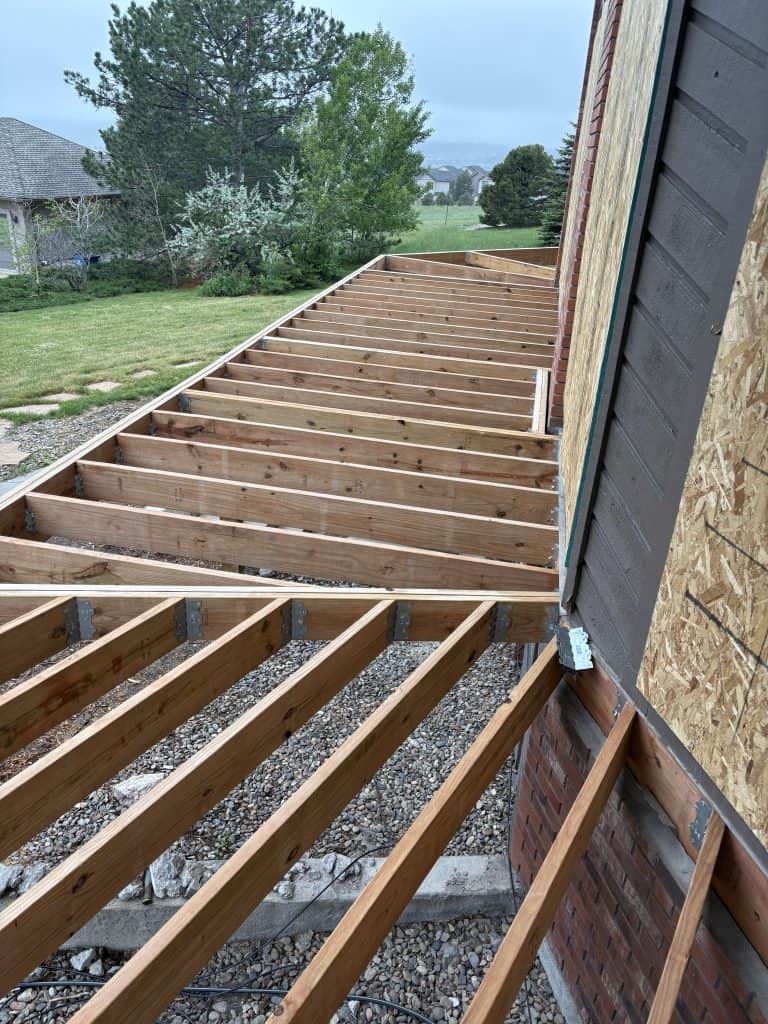 Deck Build begins