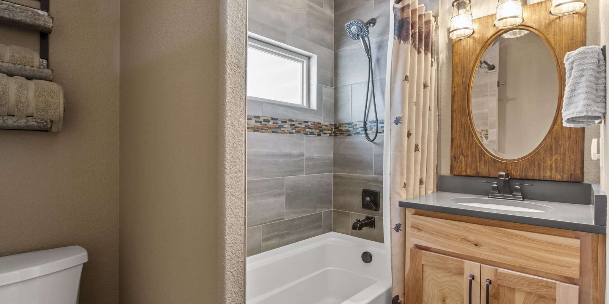 Colorado Springs Bathroom Remodel with new tub